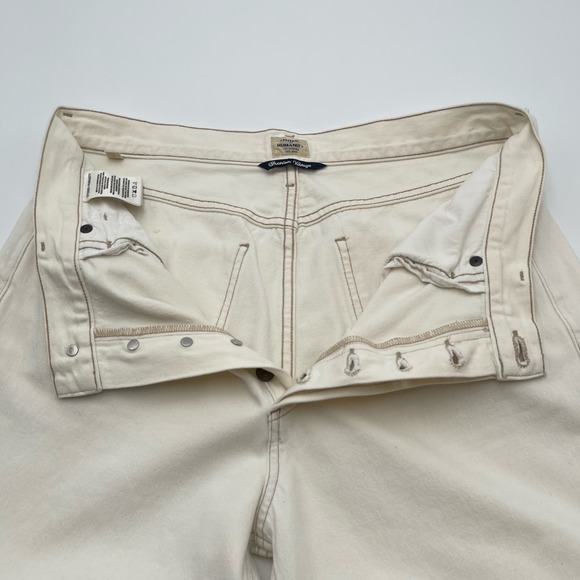 Citizens of Humanity | Off White Ecru Gaucho Wide Leg Crop Jeans 29 - Picture 7 of 14